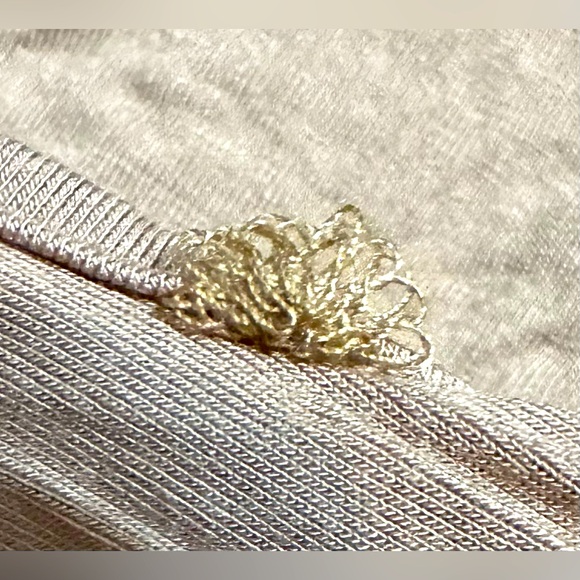 Allegrace Tan Shirt with Shoulder Cut Outs Size 2XL - Picture 5 of 6